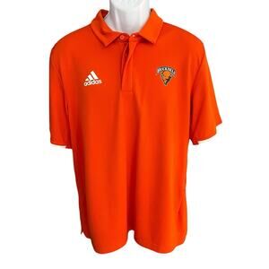 Adidas men's L performance polo shirt Univeristy Bucknell Bison's